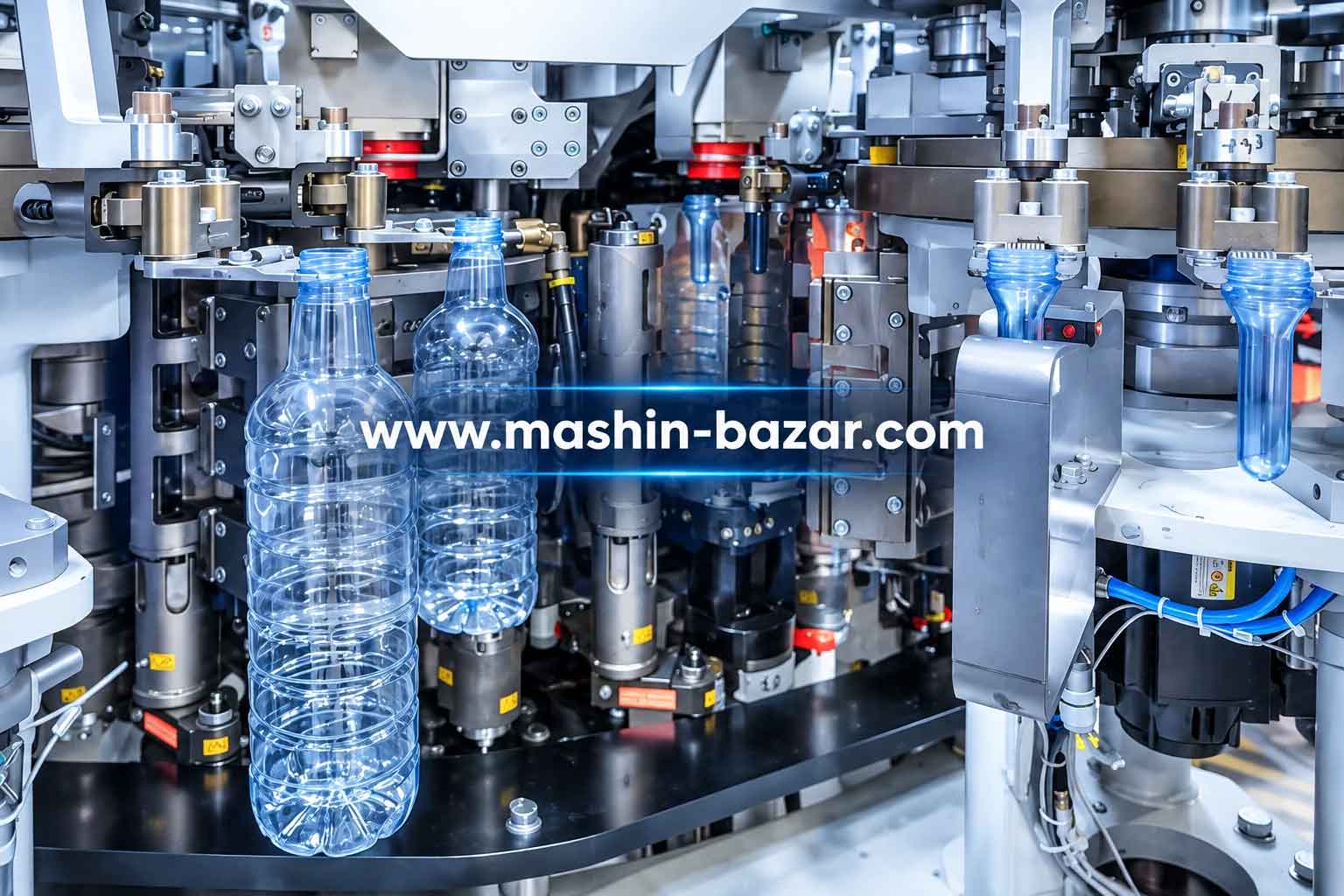 دستگاه بادکن پت خطی برای تولید بطری پلاستیکی